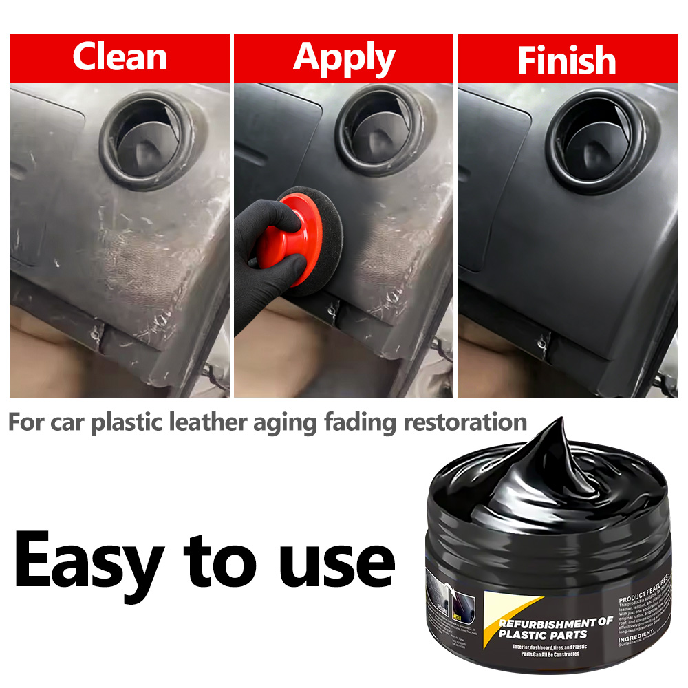 Car Interior Plastic Leather S - Car Scratch Repair Polishing Wax Paste 评论和价格