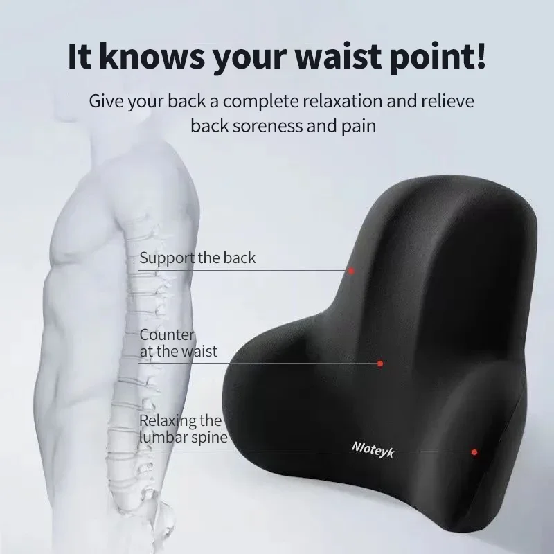 Memory Foam Car Neck Cushion C - Memory Foam Car Neck Pillow Lumbar Support 评论和价格