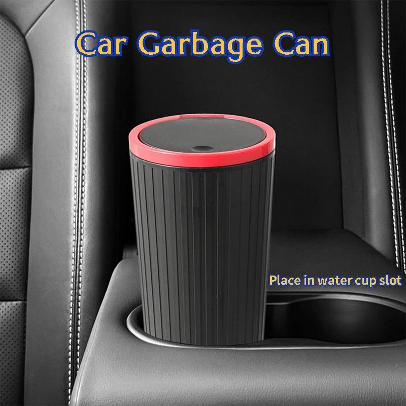 Car Trash Can Press Switch Typ - Waterproof Car Trash Can With Lid 评论和价格