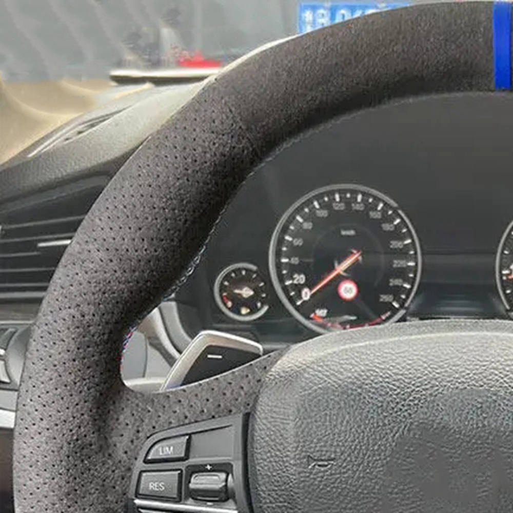 Customized Anti-Slip Suede Gen - Car Steering Wheel Cover Anti Slip Breathable 评论和价格