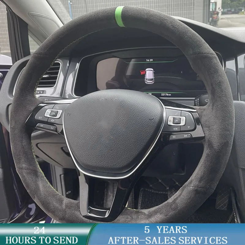 Customized Car Steering Wheel  - Car Steering Wheel Cover Anti Slip Breathable 评论和价格